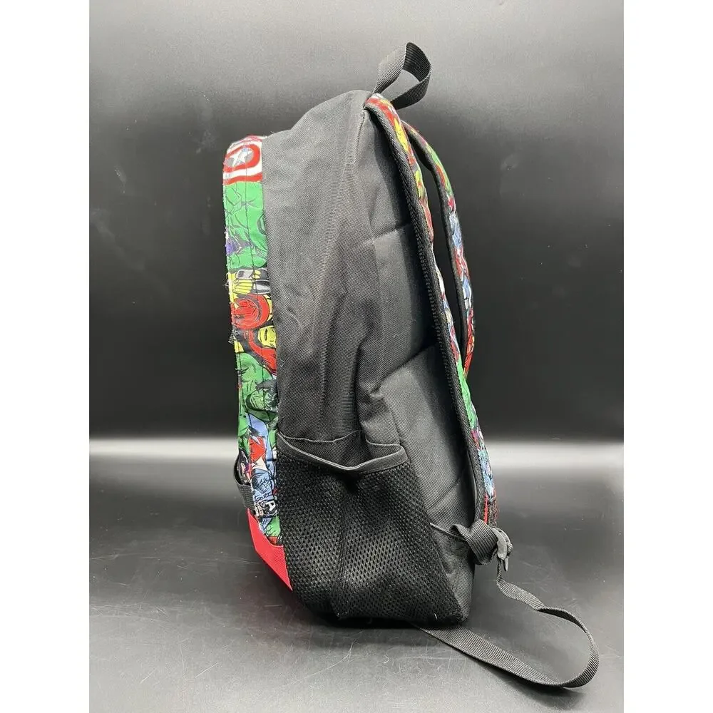 Marvel Classic Comics Style Backpack Bioworld School Travel Walmart Exclusive